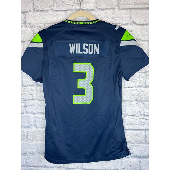 Nike NFL #3 Seattle Seahawks Jersey Russell Wilson Womens Size Small - Picture 2 of 5